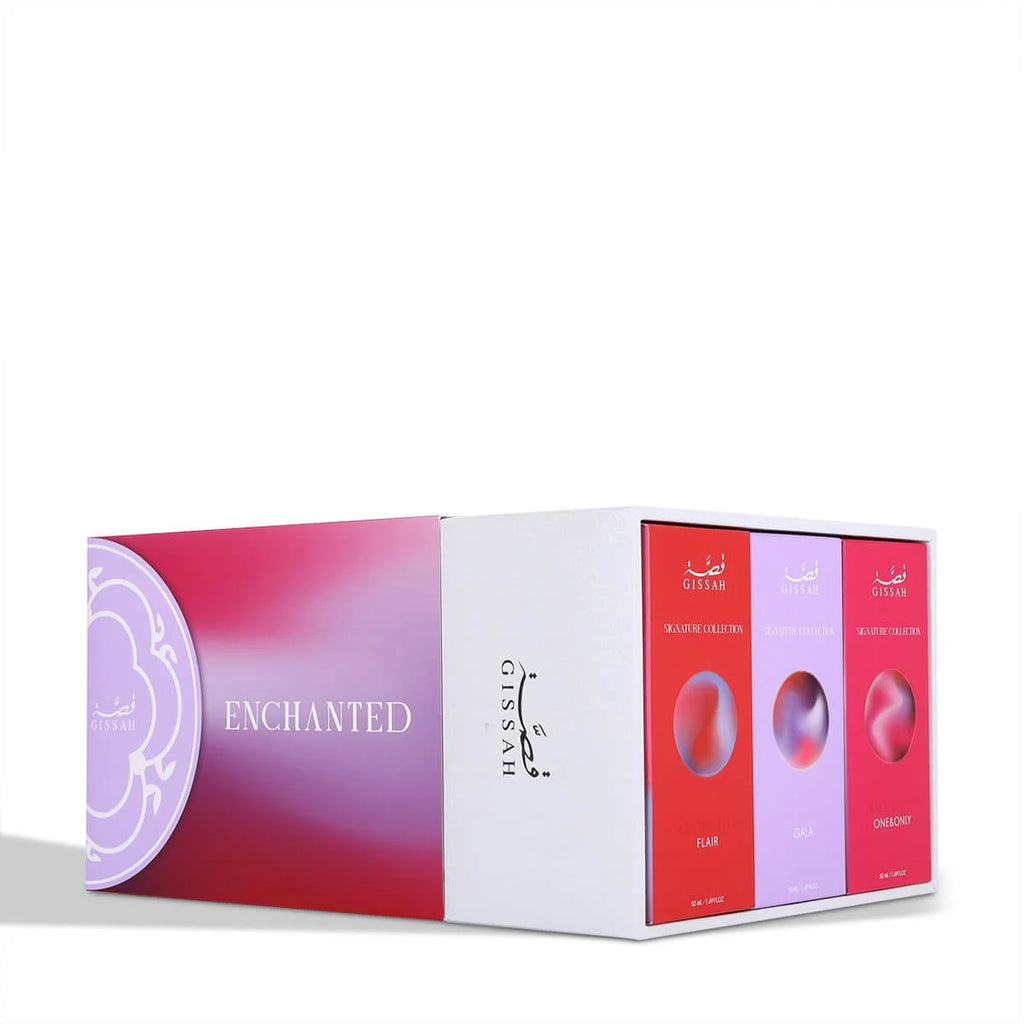 Gissah Enchanted Set exclusive luxury perfume set 3 pc
