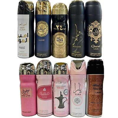4 x Arabian body spray bundle deal