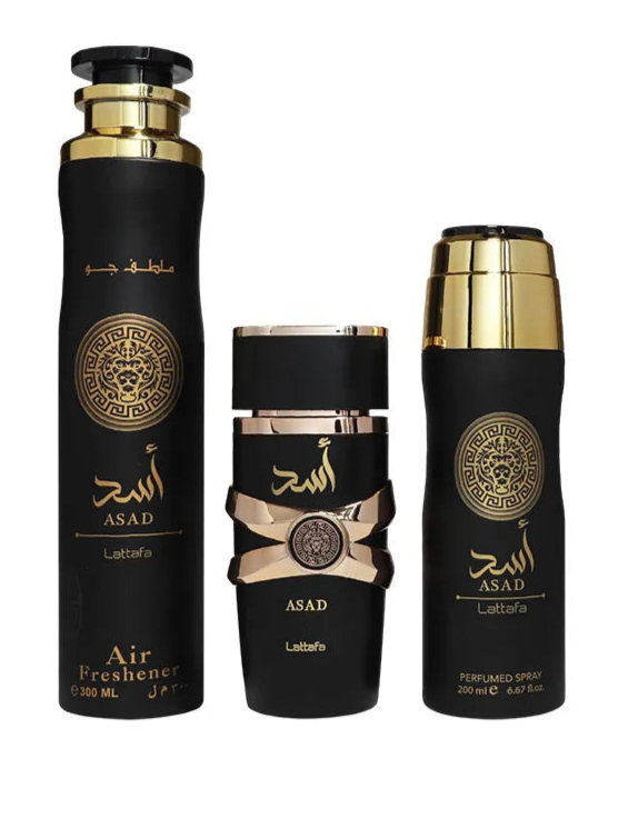 Lattafa Asad Eau de Parfum Gift Set
