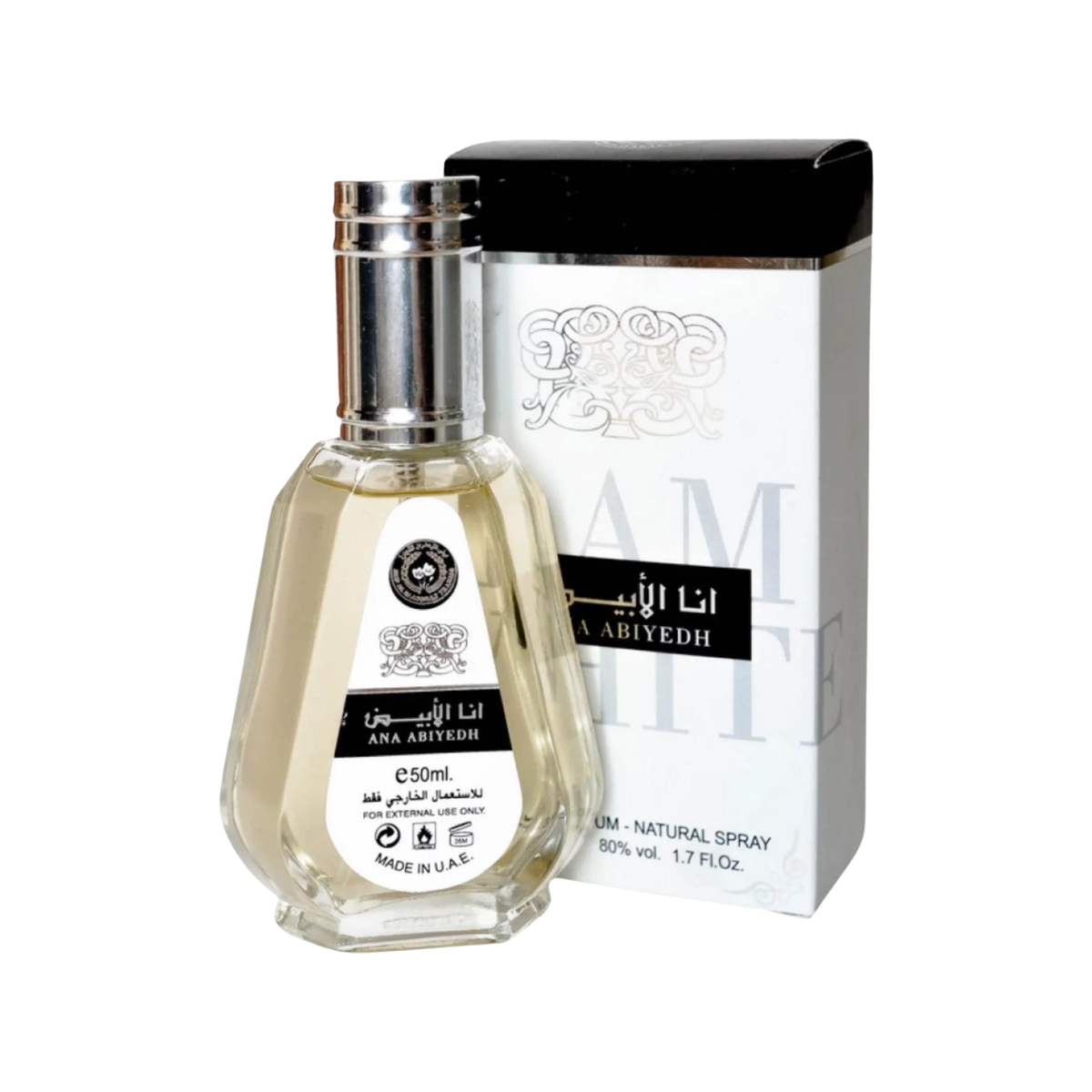 Ana Abiyedh (I Am White) 50ml Travel Size Perfume by Ard Al Zaafaran