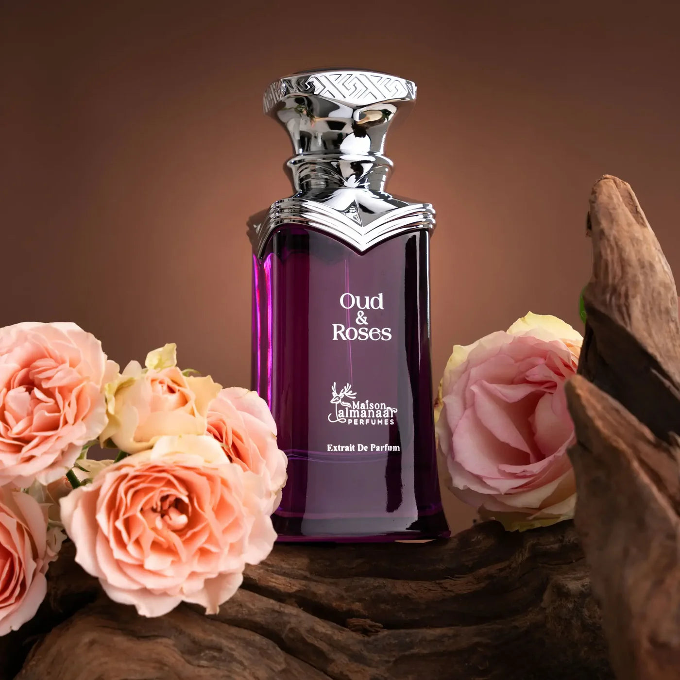 Oud & Roses Extrait De Parfum 90ml by Maison Almanaar