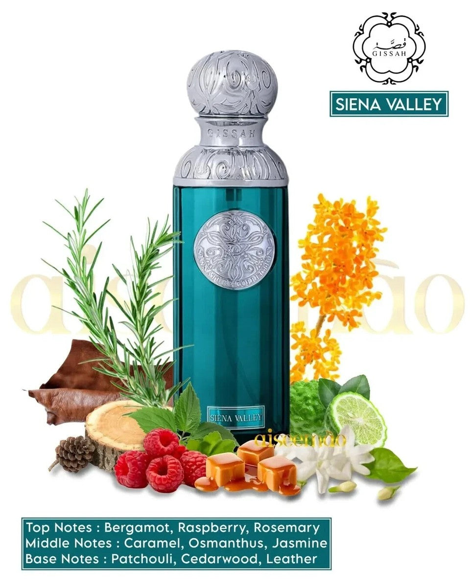 Gissah Siena Valley Unisex Eau De Parfum 200ml By Gissah