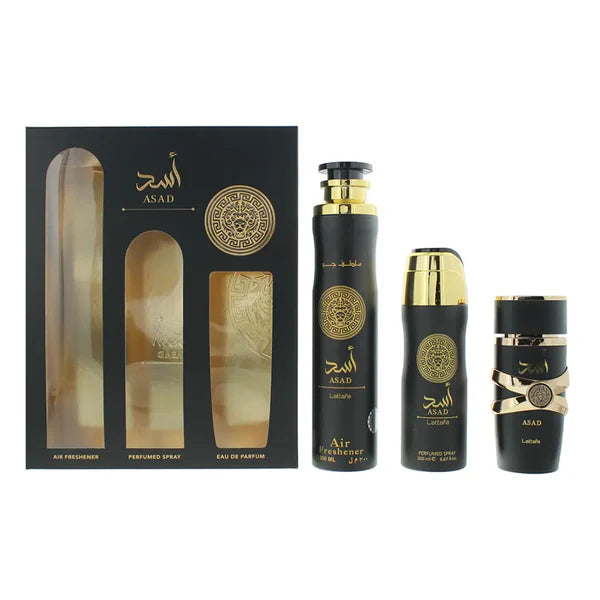 Lattafa Asad Eau de Parfum Gift Set