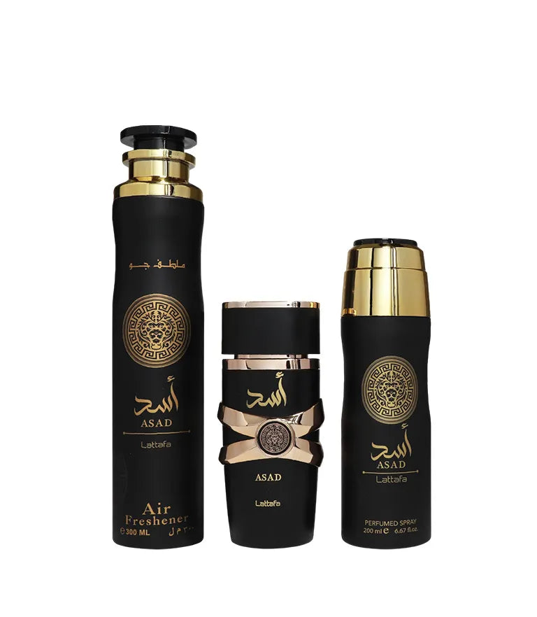 Lattafa Asad Eau de Parfum Gift Set