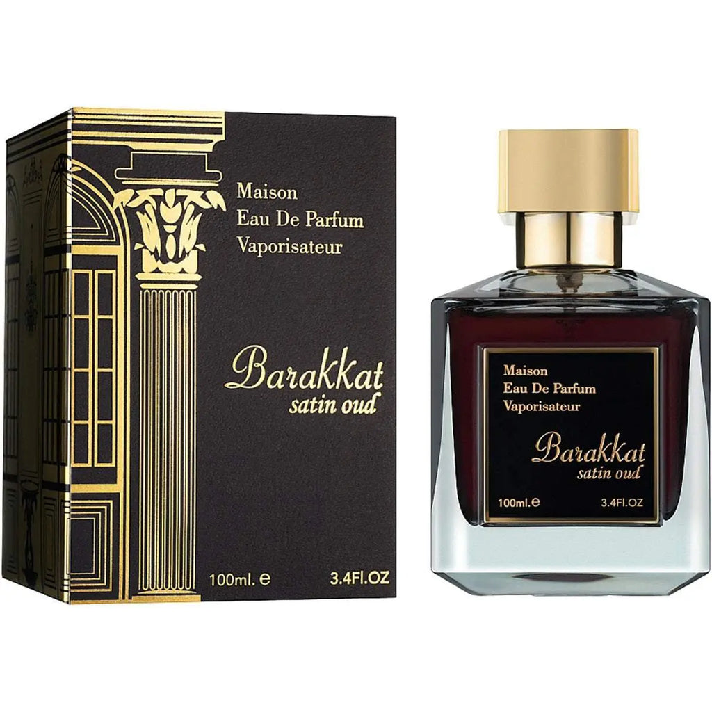 Barakkat Satin Oud Perfume 100ml EDP By Fragrance World